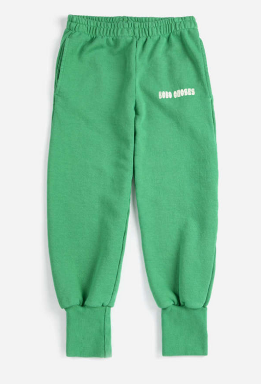 bobo choses kids - modern jogging pants green - Lubus & moi