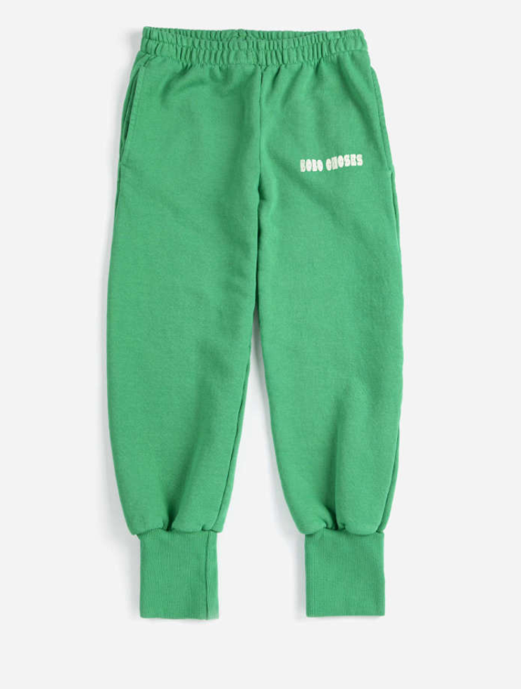 bobo choses kids - modern jogging pants green - Lubus & moi
