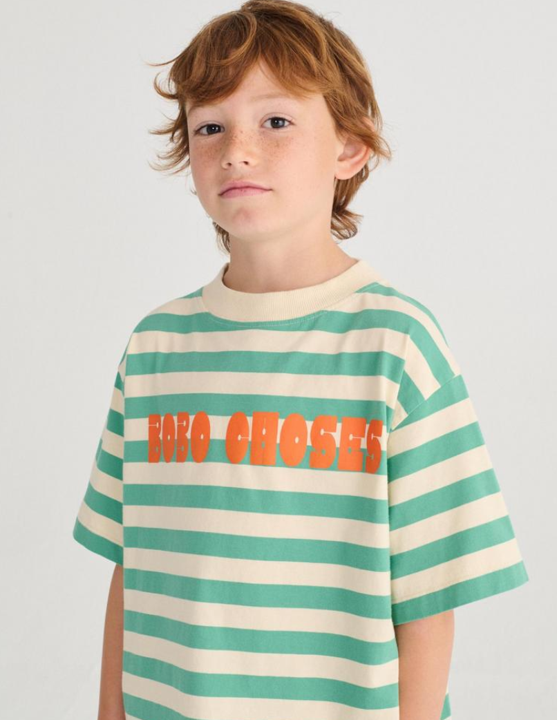 bobo choses kids - modern striped shirt - Lubus & moi