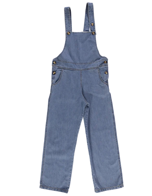 poudreorganic - salopette quetsche, denim blue - Lubus & moi