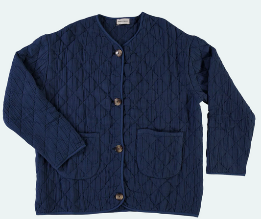 poudreorganic - veste millet, dark denim - Lubus & moi