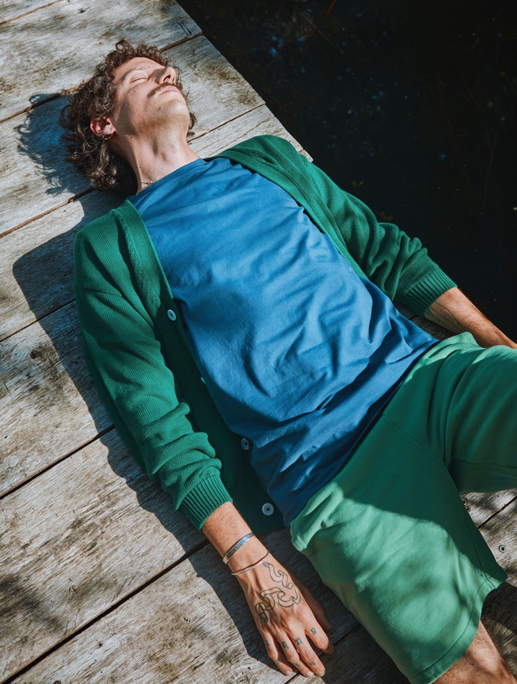 poudreorganic - shirt camiseta midnight navy - Lubus & moi