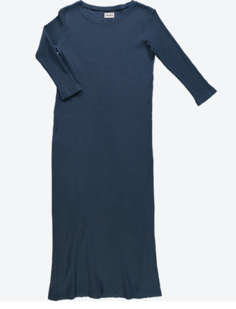 poudreorganic - robe orchidée midnight navy - Lubus & moi