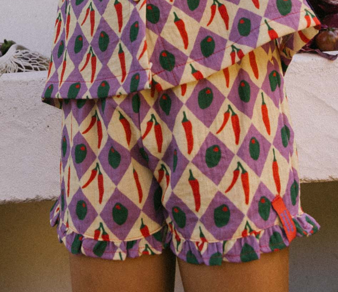 favorite people - formaggio set shorts