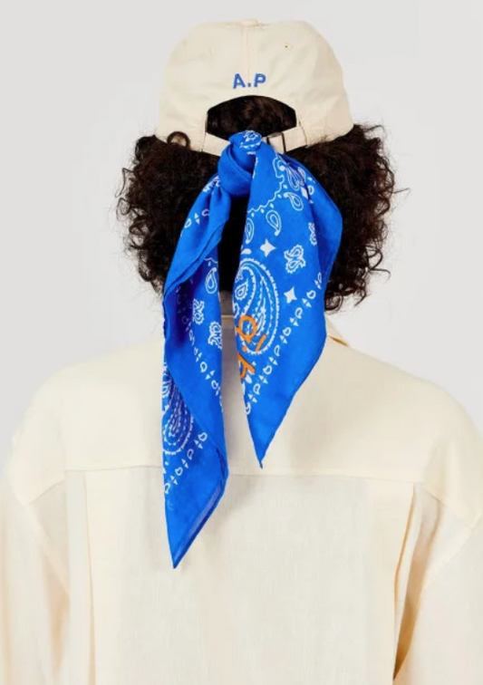 ap woman - bandana cobalt
