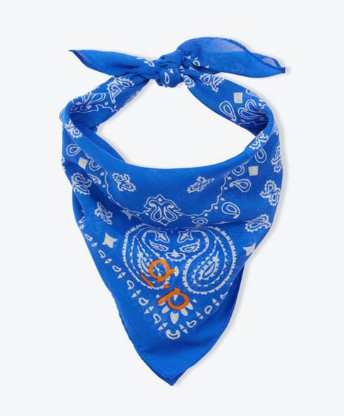 ap woman - bandana cobalt
