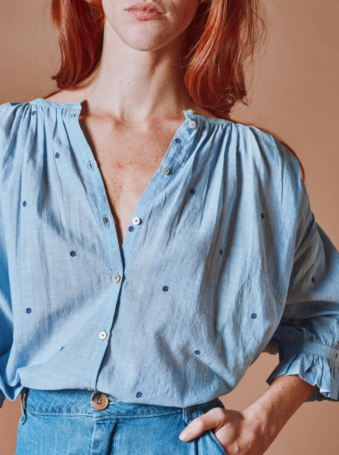 emile & ida femmes - blouse khadi arles
