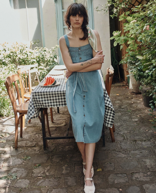 emile & ida femmes - robe denim light