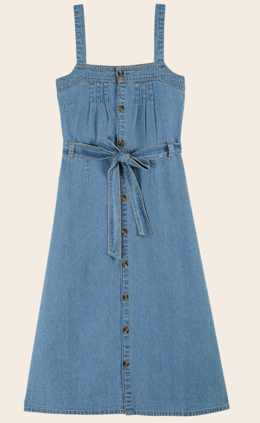 emile & ida femmes - robe denim light