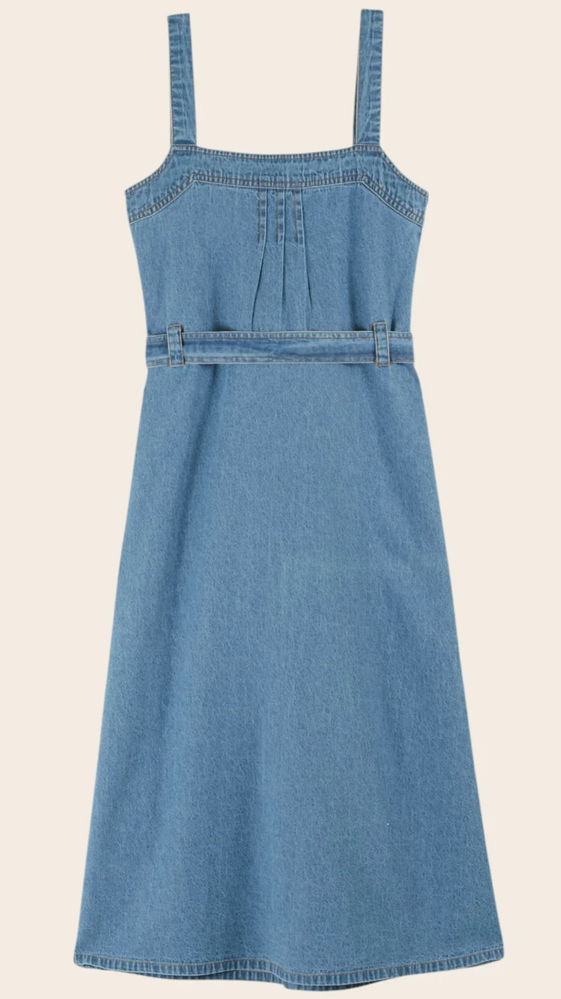 emile & ida femmes - robe denim light