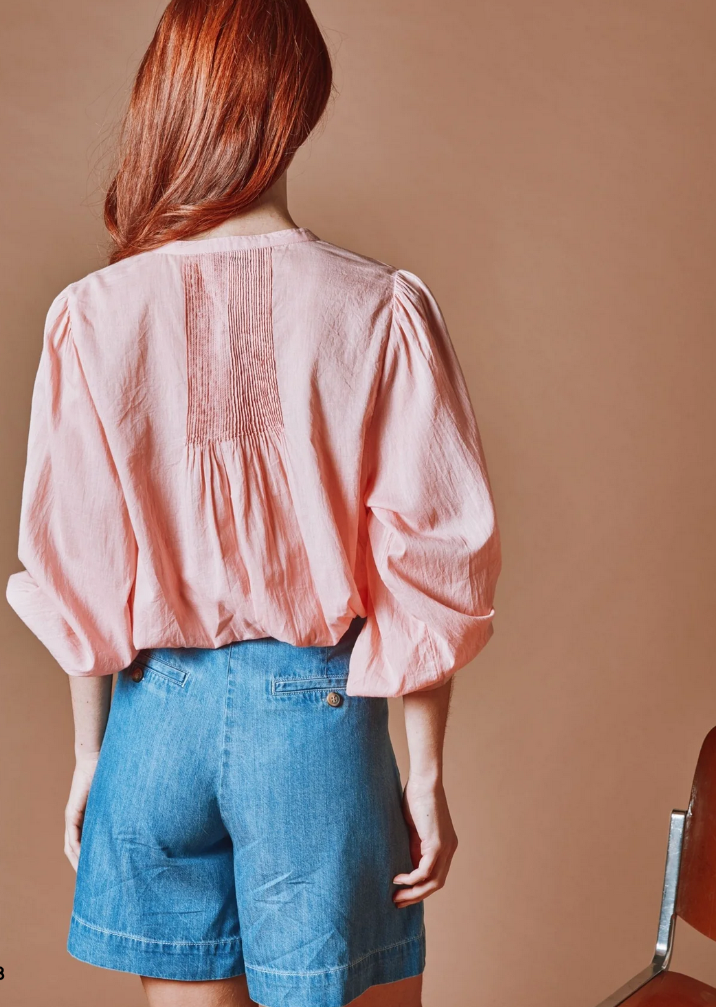 emile & ida femmes - bermuda shorts denim bleached