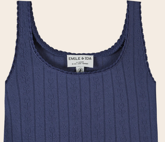 emile & ida femmes - debardeur marine