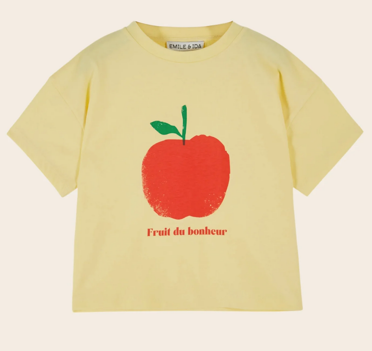 emile & ida enfants - shirt fruit, mimosa