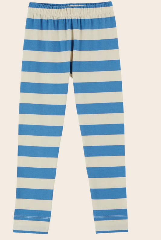 emile & ida enfants - legging rayure mer