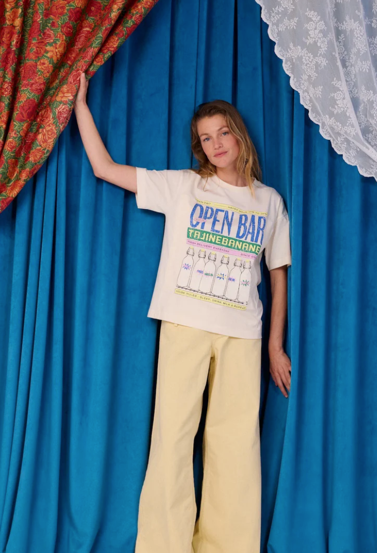 tajinebanane - open bar breastfeeding shirt