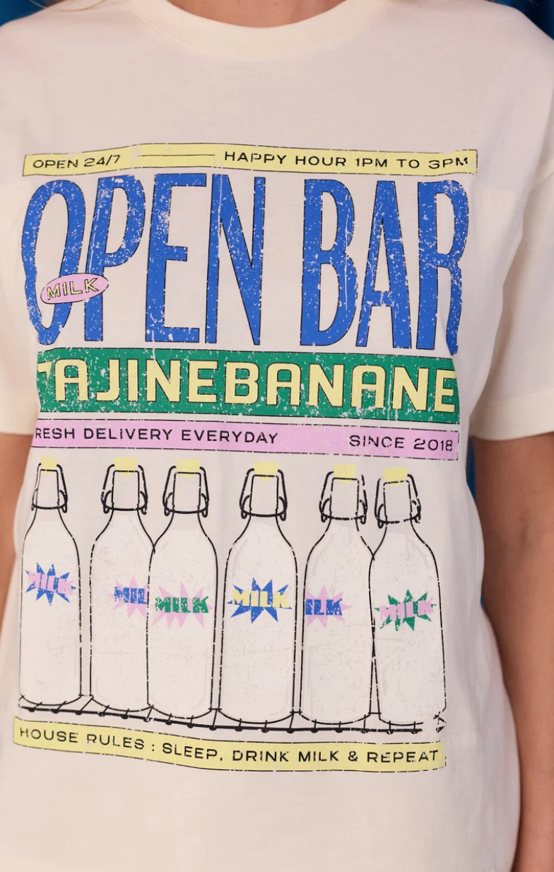tajinebanane - open bar breastfeeding shirt