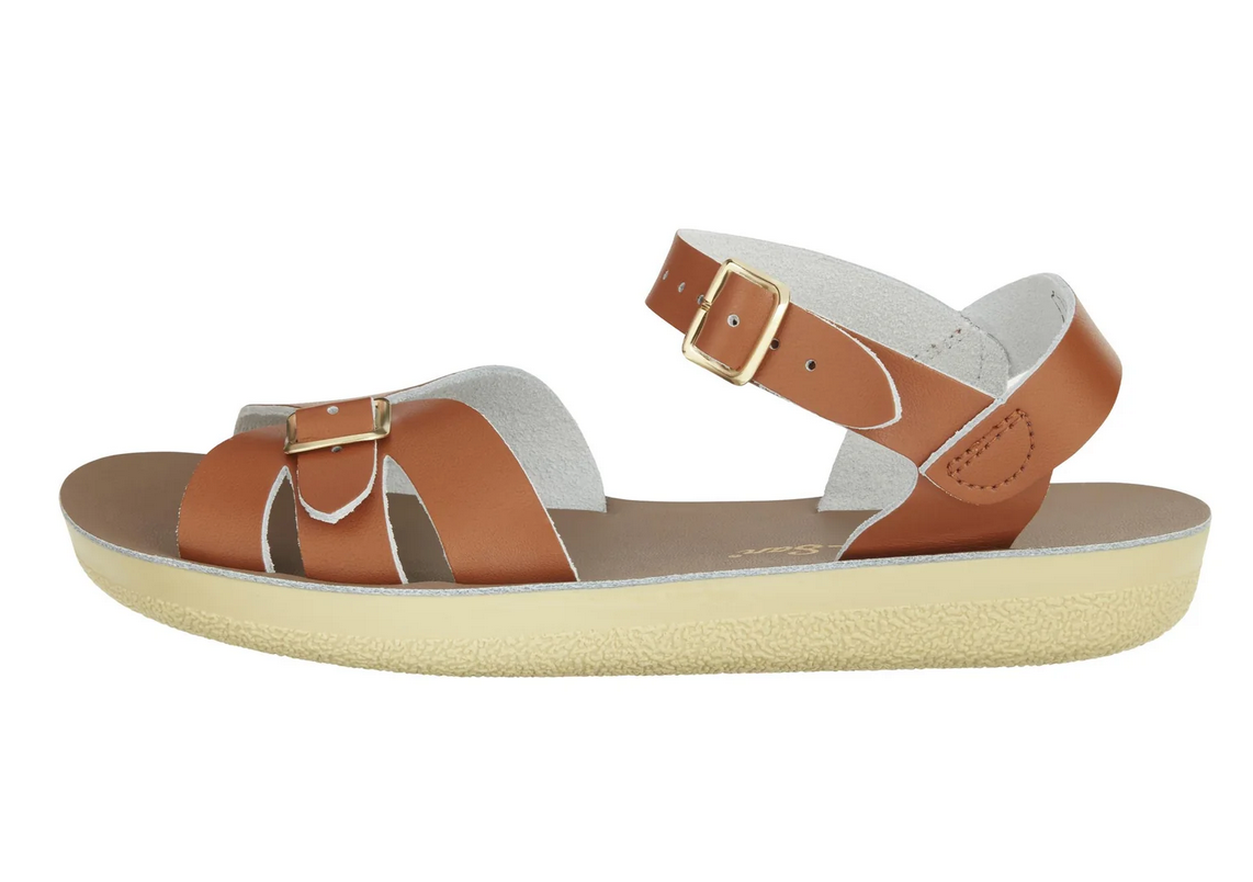 salt water sandals - adults boardwalk tan