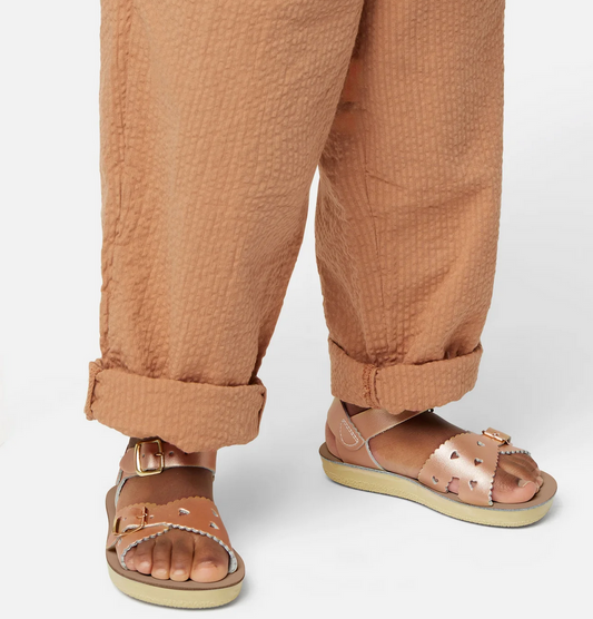 salt water sandals - kids sweetheart rose gold