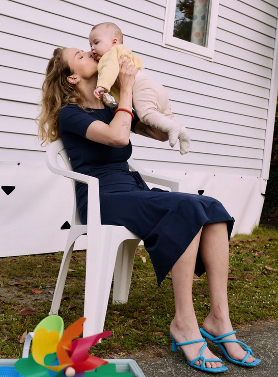 tajinebanane - océan breastfeeding dress