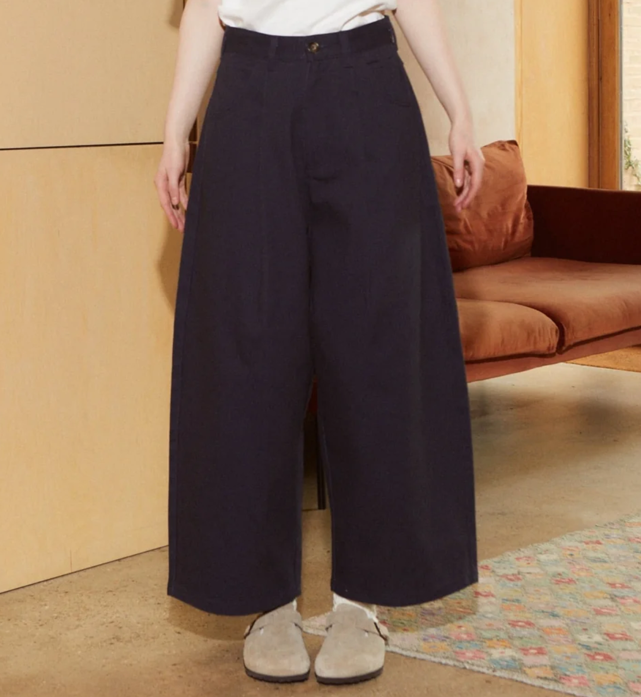 L.F.MARKEY - mason trouser navy / drop 2