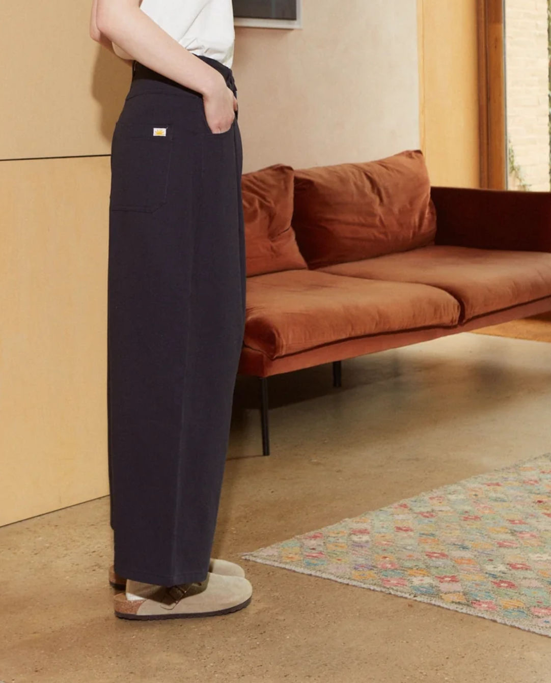 L.F.MARKEY - mason trouser navy / drop 2