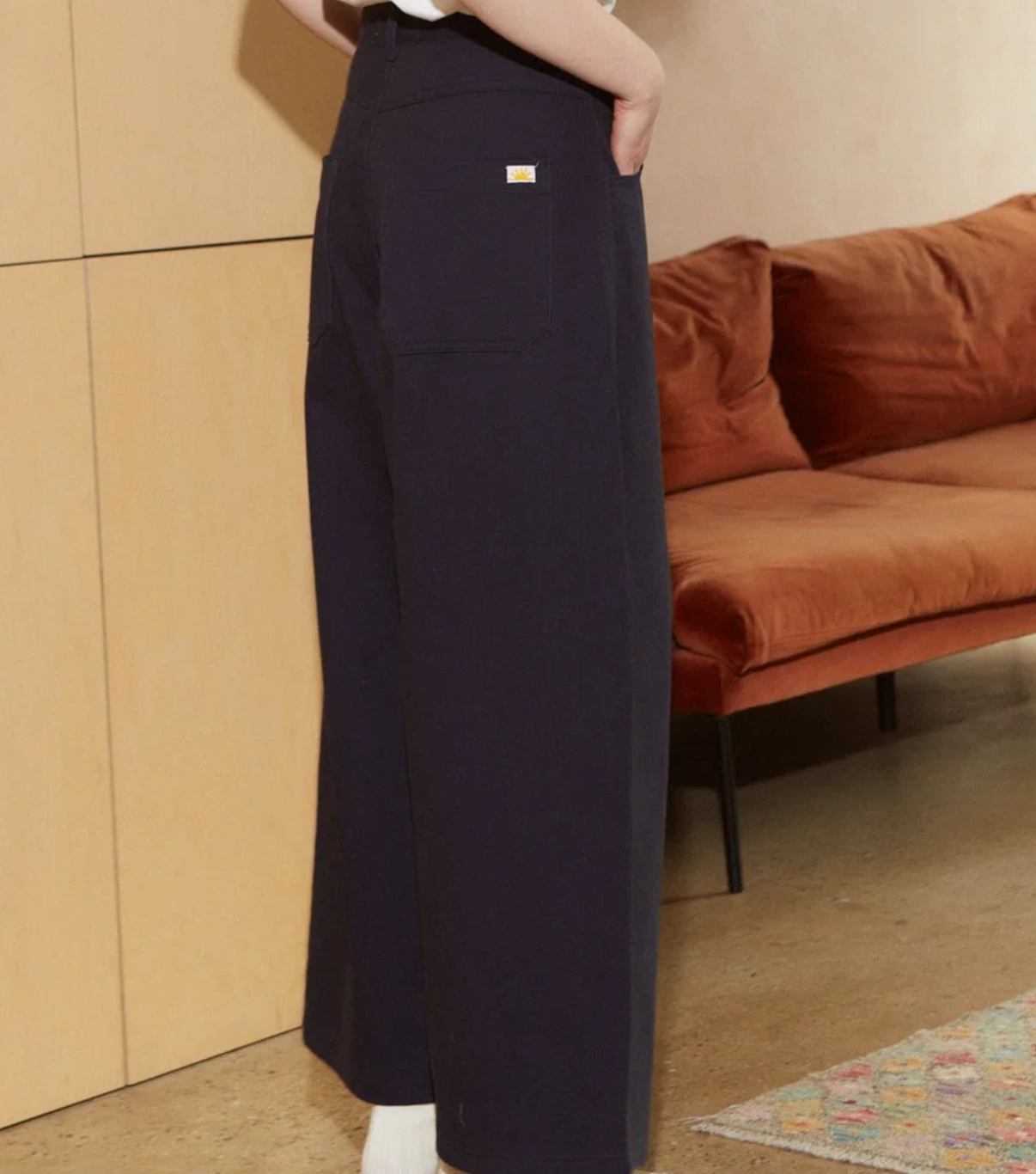 L.F.MARKEY - mason trouser navy / drop 2
