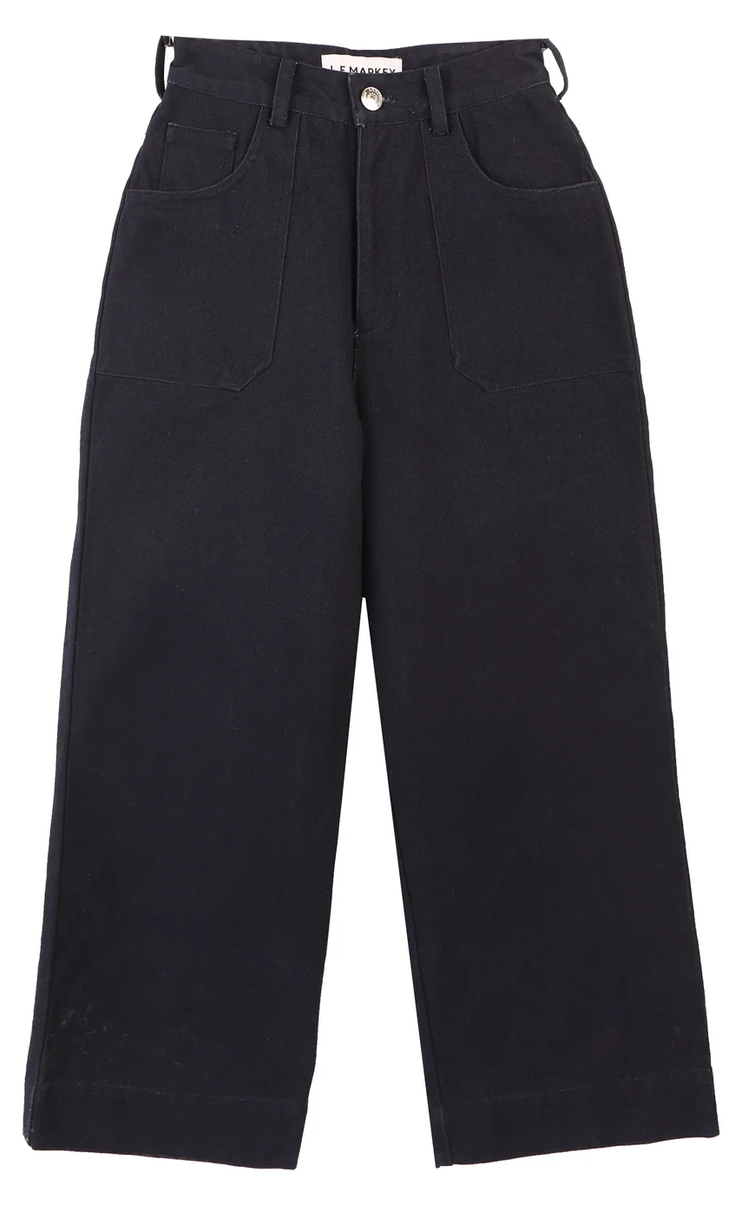 L.F.MARKEY - carpenter trouser navy / drop 2