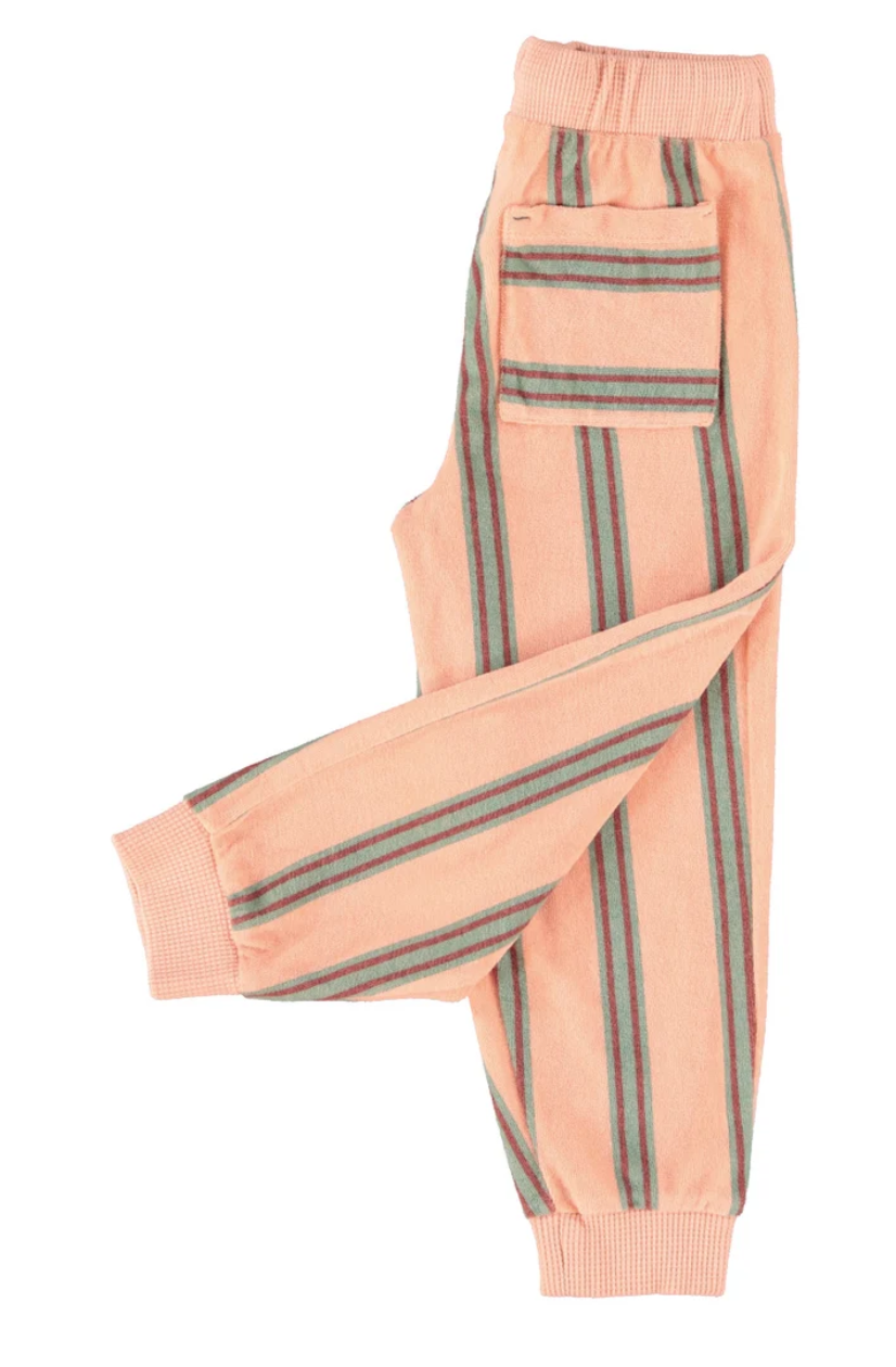 piupiuchick - jogging pants, light pink, stripes