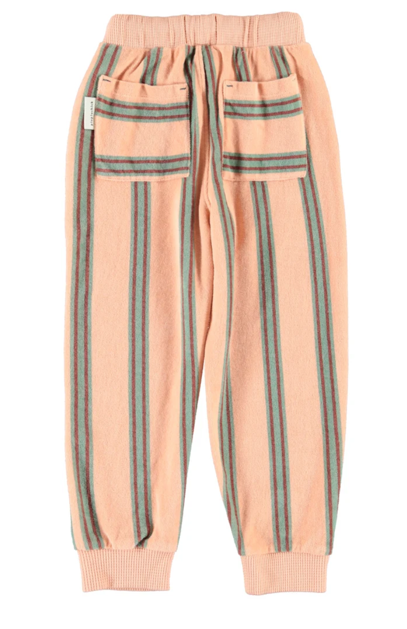 piupiuchick - jogging pants, light pink, stripes