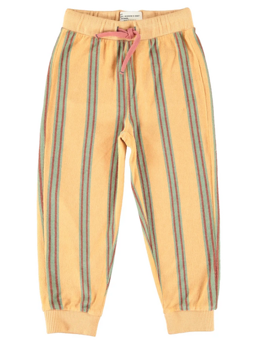 piupiuchick - jogging pants, sand, stripes