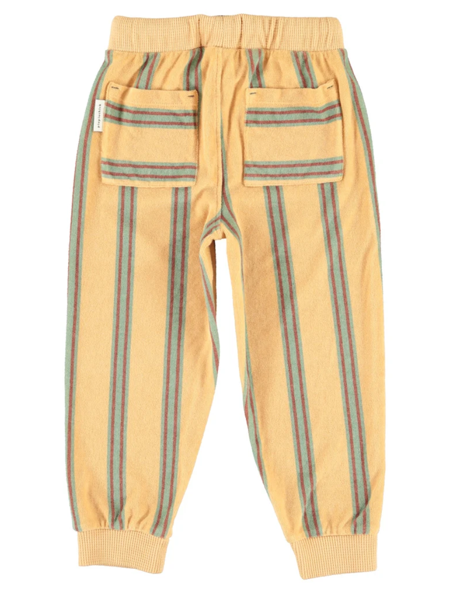 piupiuchick - jogging pants, sand, stripes