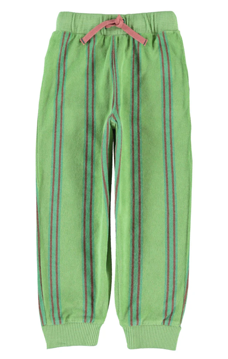 piupiuchick - jogging pants, green, stripes