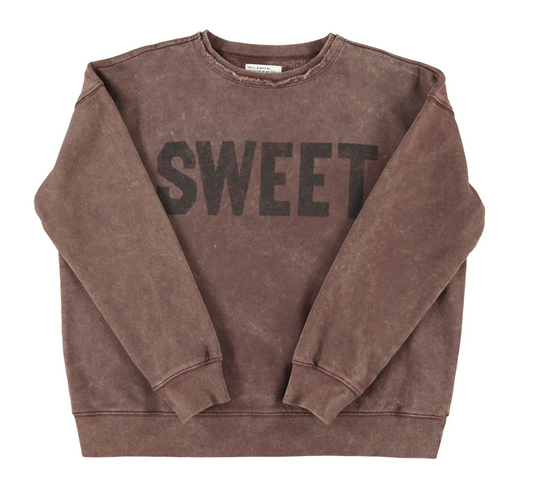 sisters department - sweatshirt, brown, sweet