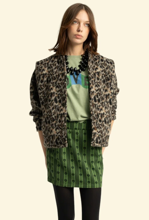 sisters department - shirt, green, lover