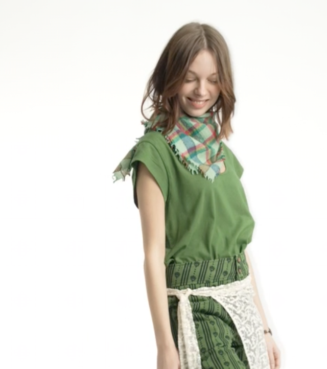 sisters department - shirt, green, 13