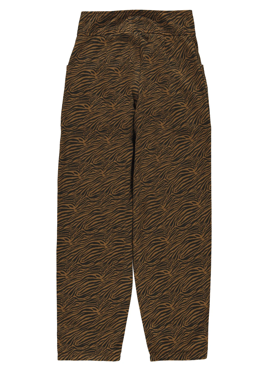 sisters department - trousers, brown, zebra
