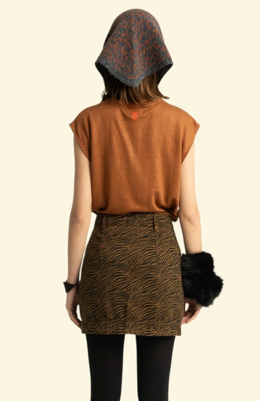 sisters department - shirt, brown, wild at heart