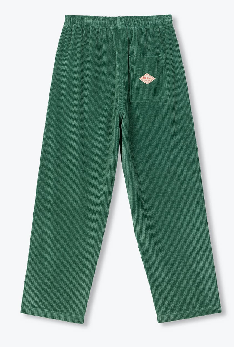 AP woman - pantalon velours, vert