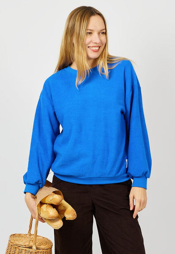 AP woman - sweat eponge, cobalt