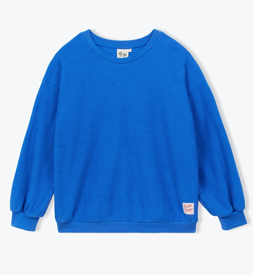 AP woman - sweat eponge, cobalt