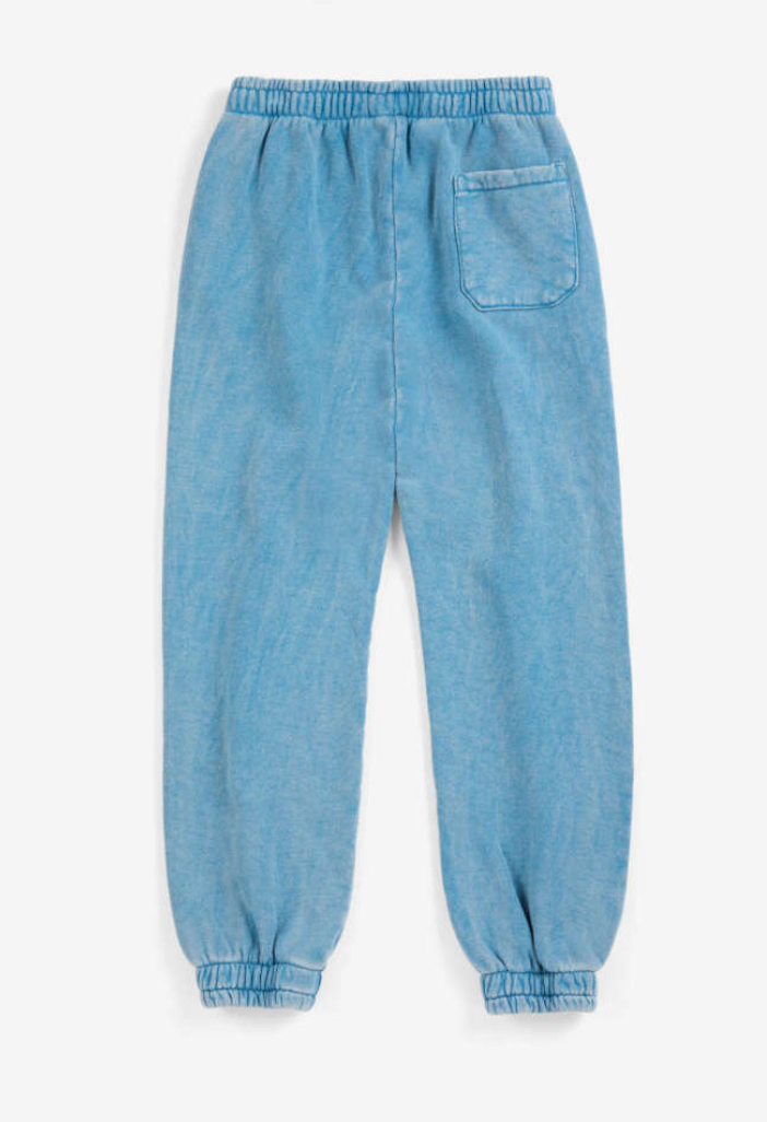 bobo choses kids - pop jogging pants, blue