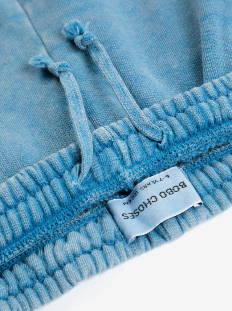 bobo choses kids - pop jogging pants, blue