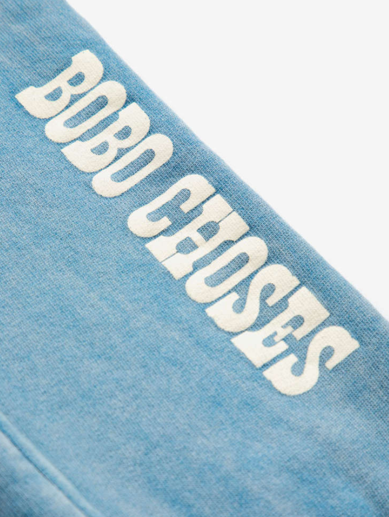 bobo choses kids - pop jogging pants, blue