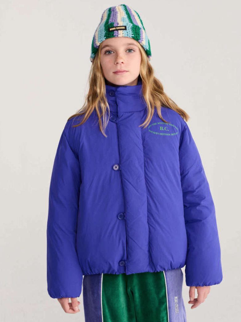 bobo choses kids - knitted beanie, aqua blue