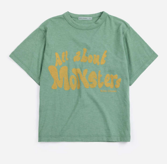 bobo choses kids - all about monsters shirt