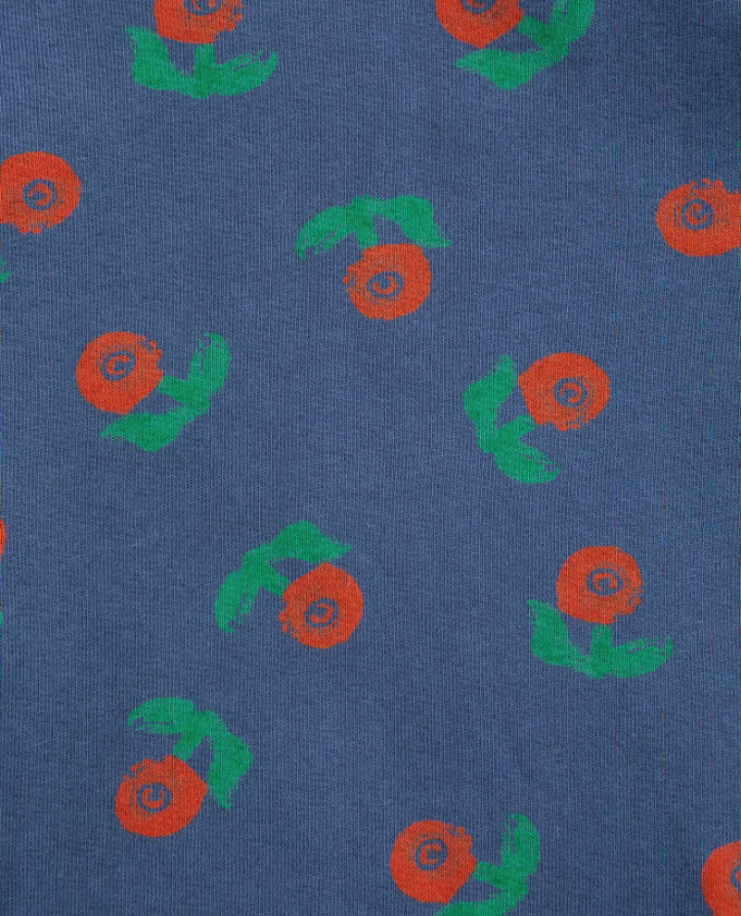 bobo choses kids - stamp bloom all over sweatshirt dress