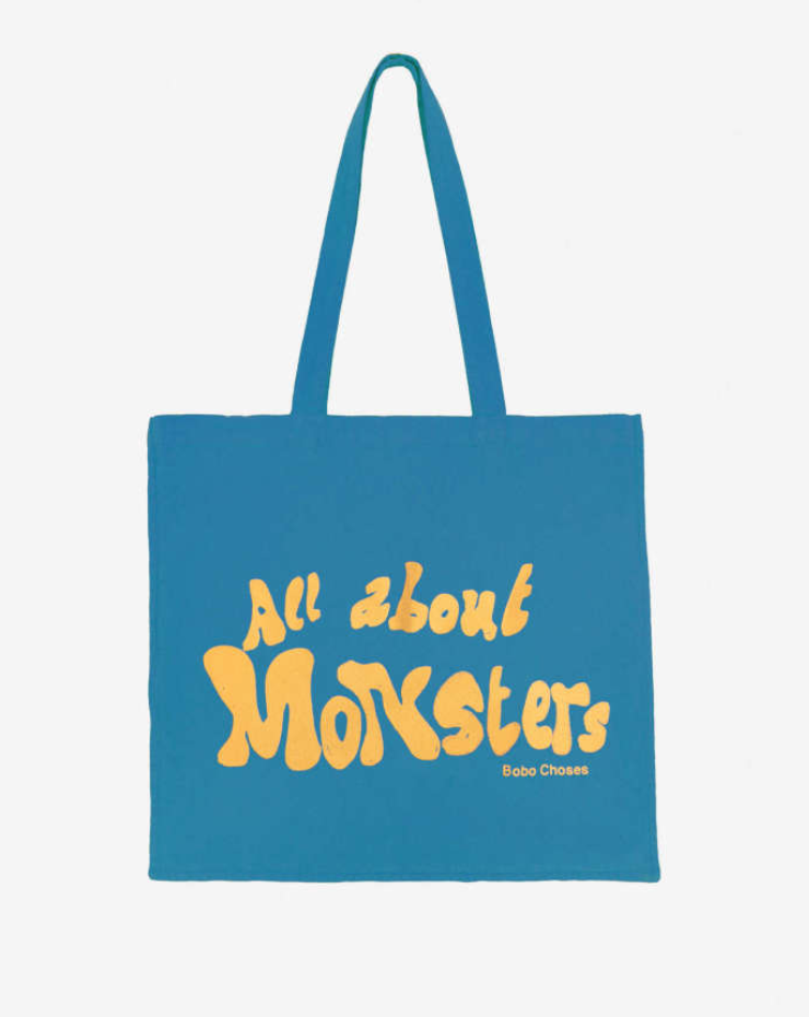 bobo choses kids - all about monsters tote bag