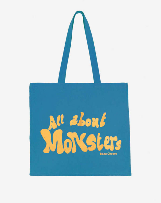 bobo choses kids - all about monsters tote bag