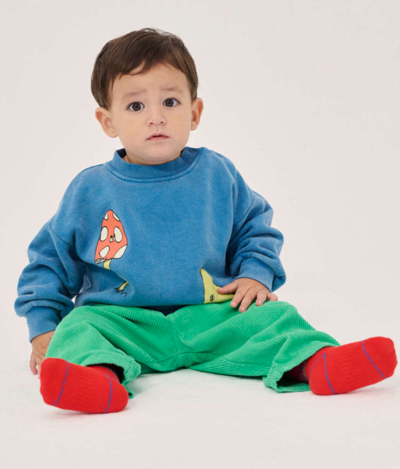 bobo choses kids - mush monsters duo corduroy pants