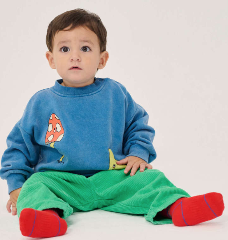bobo choses kids - mush monsters duo corduroy pants